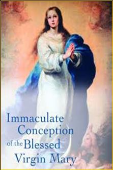 Image result for Holy Day Feast of the Immaculate