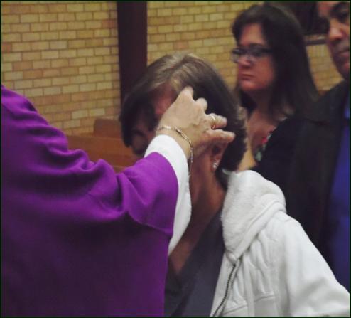 St Matthew Catholic Parish Ash Wednesday 2015 El Paso, Texas